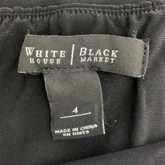 White House Black Market BEADED HALTER 4 DRESS STYLE: 570020525 Small - Picture 5 of 8